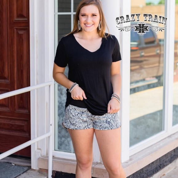 Crazy Train BANK ON IT BOARD SHORTS ** PYTHON - Picture 2 of 3